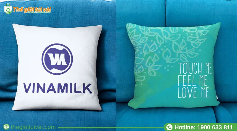 Gối canvas - Quà tặng khách hàng đối tác ý nghĩa Gối canvas - Quà tặng khách hàng đối tác ý nghĩa