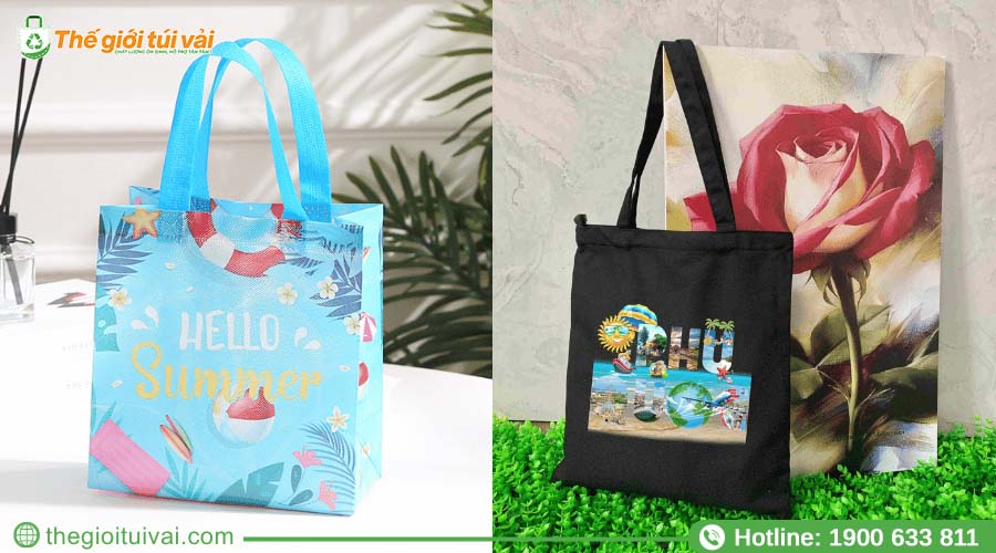 Các mẫu túi vải du lịch thiết kế độc đáo, ấn tượng