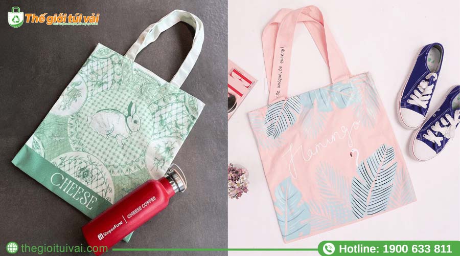 Túi canvas cao cấp với chất liệu và chi tiết đặc biệt