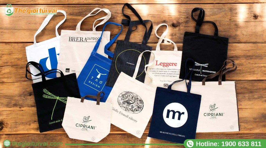 Các mẫu túi vải canvas bền đẹp, thời trang