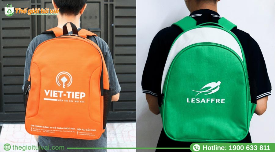 Balo in logo trường học là món quà vừa thiết thực vừa mang tính biểu tượng