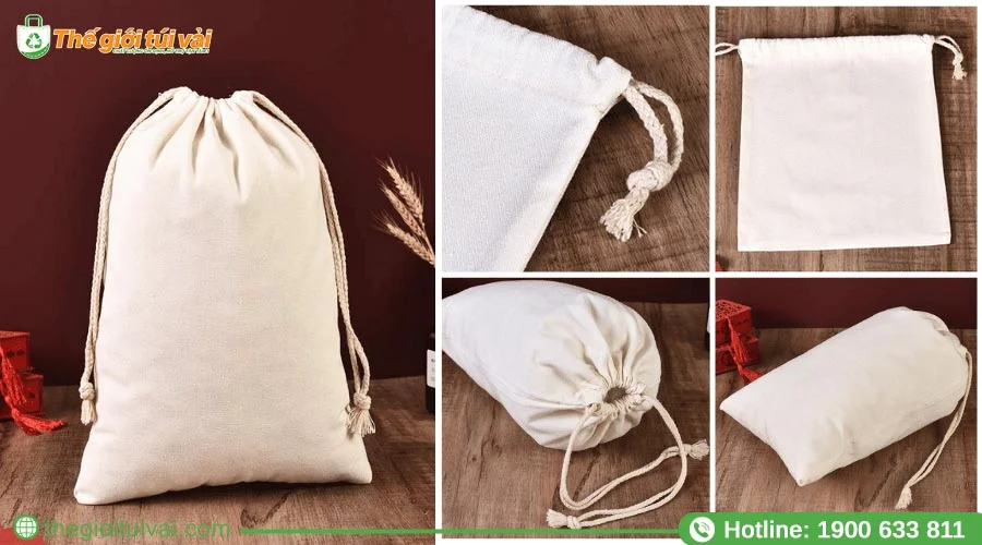 Đặc điểm túi rút canvas Đặc điểm túi rút canvas