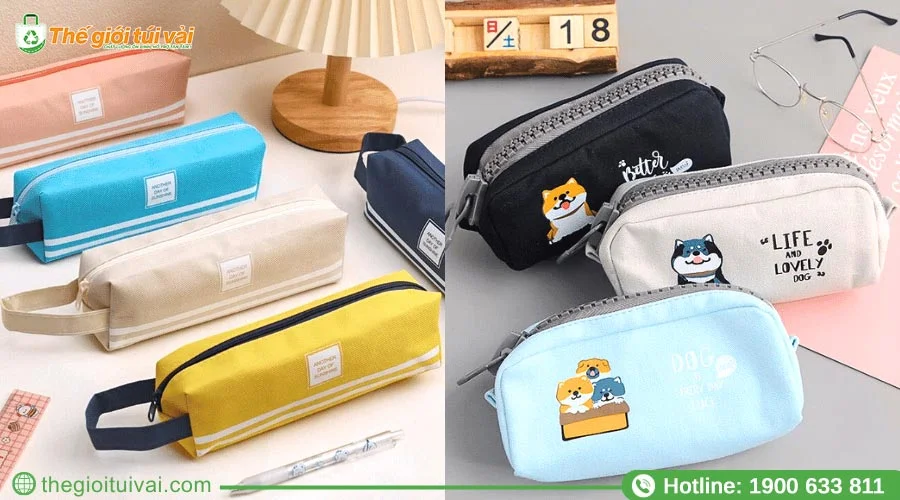 Túi đựng bút nhiều ngăn giúp phân loại gọn gàng Túi đựng bút nhiều ngăn giúp phân loại gọn gàng