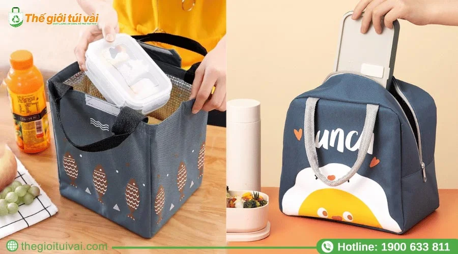 Túi vải đựng cơm giúp bạn có bữa ăn ngon miệng dù ở đâu Túi vải đựng cơm giúp bạn có bữa ăn ngon miệng dù ở đâu