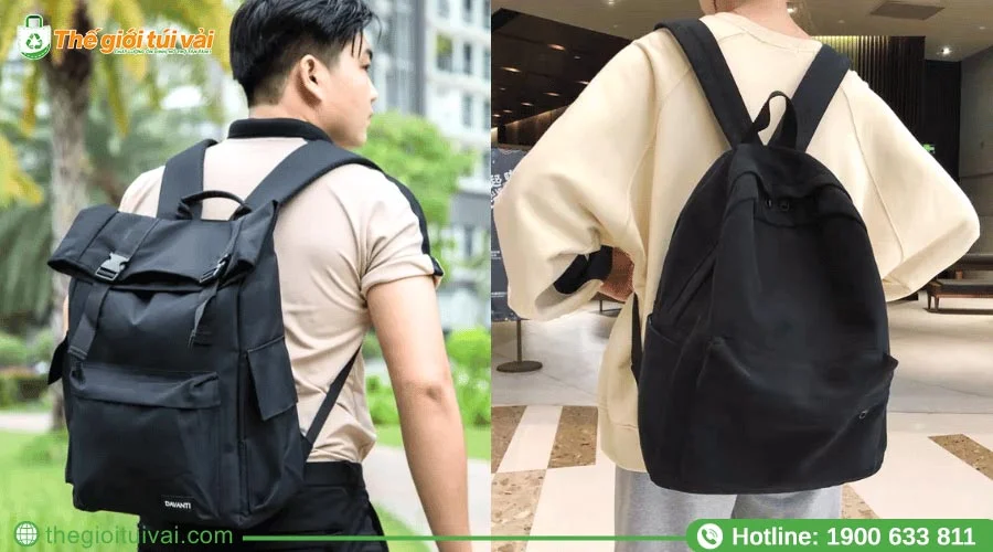 Túi đựng đồ dạng ba lô lý tưởng đi chơi xa Túi đựng đồ dạng ba lô lý tưởng đi chơi xa