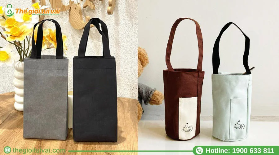 Túi đựng ly đơn chứa một ly nước Túi đựng ly đơn chứa một ly nước