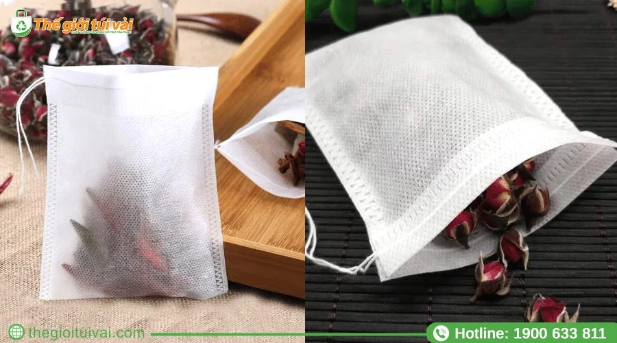 Túi lọc trà tiện dụng, được thiết kế dành cho việc pha trà nhanh chóng Túi lọc trà tiện dụng, được thiết kế dành cho việc pha trà nhanh chóng