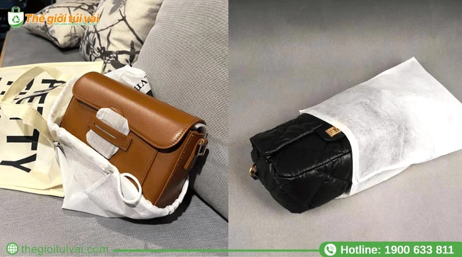 Túi đựng túi xách bằng vải không dệt Túi đựng túi xách bằng vải không dệt