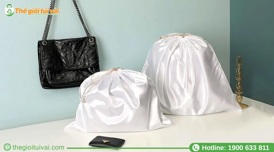 Túi vải dây rút đựng túi xách tiện lợi Túi vải dây rút đựng túi xách tiện lợi