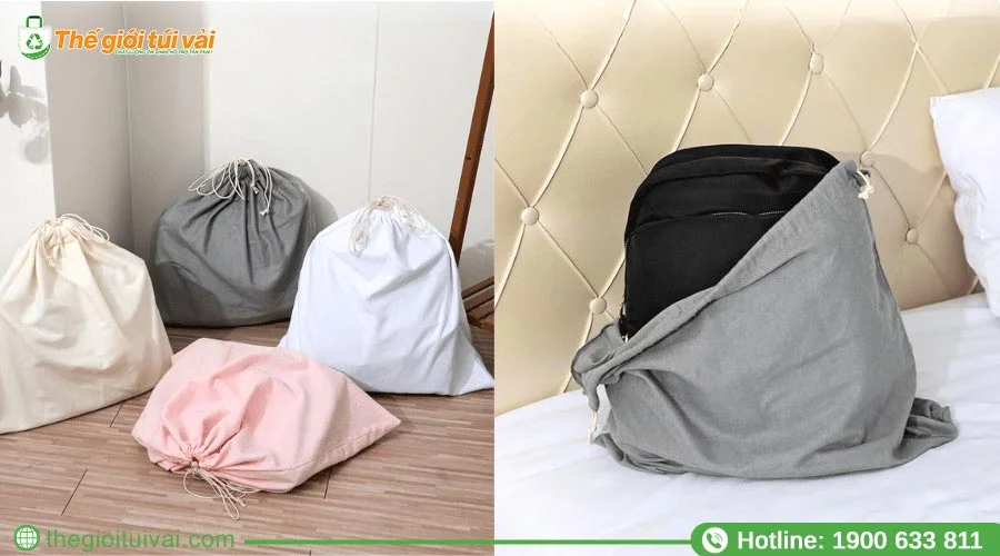 Kích thước thông dụng của túi vải đựng túi xách Kích thước thông dụng của túi vải đựng túi xách