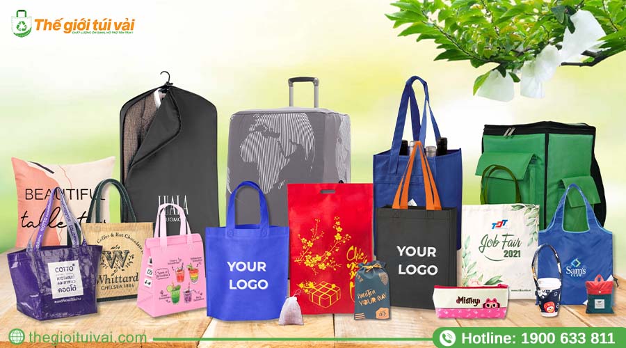 Các sản phẩm chủ lực tại Thế Giới Túi Vải 